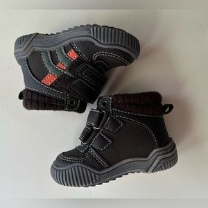 Koala Kids Hiking Boot | Size 3 | Brown & Orange Baby sneaker